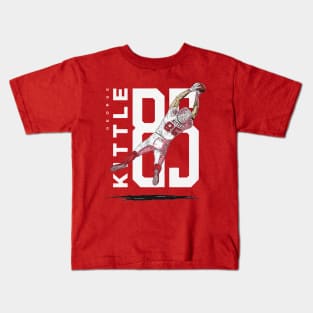 George Kittle San Francisco Jump Kids T-Shirt